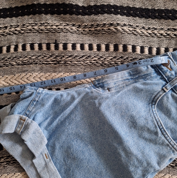 Riders by Lee Light Blue Jean Shorts - Picture 4 of 6